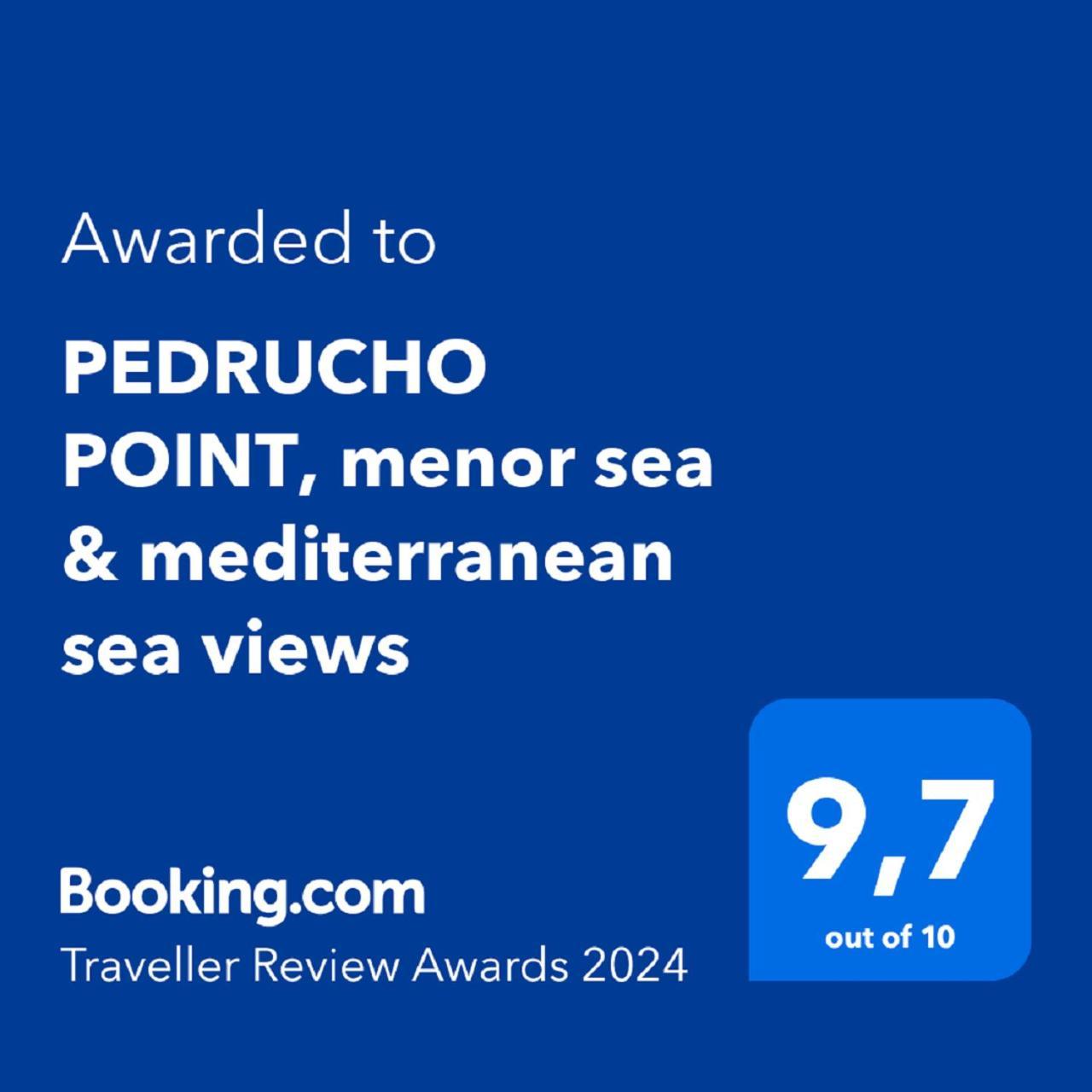 Pedrucho Point, Menor Sea & Mediterranean Sea Views La Manga Bagian luar foto